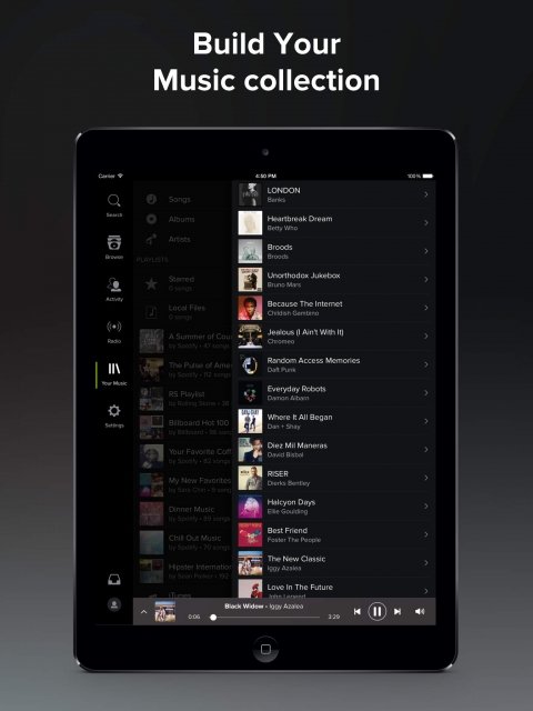 Spotify Playlist App Iphone