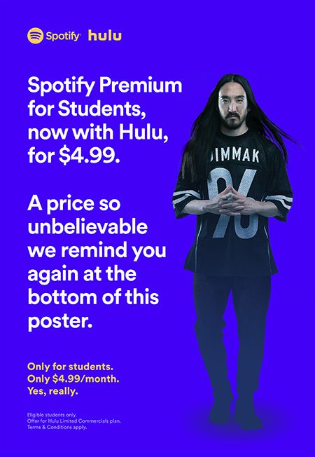 Hulu spotify student discount